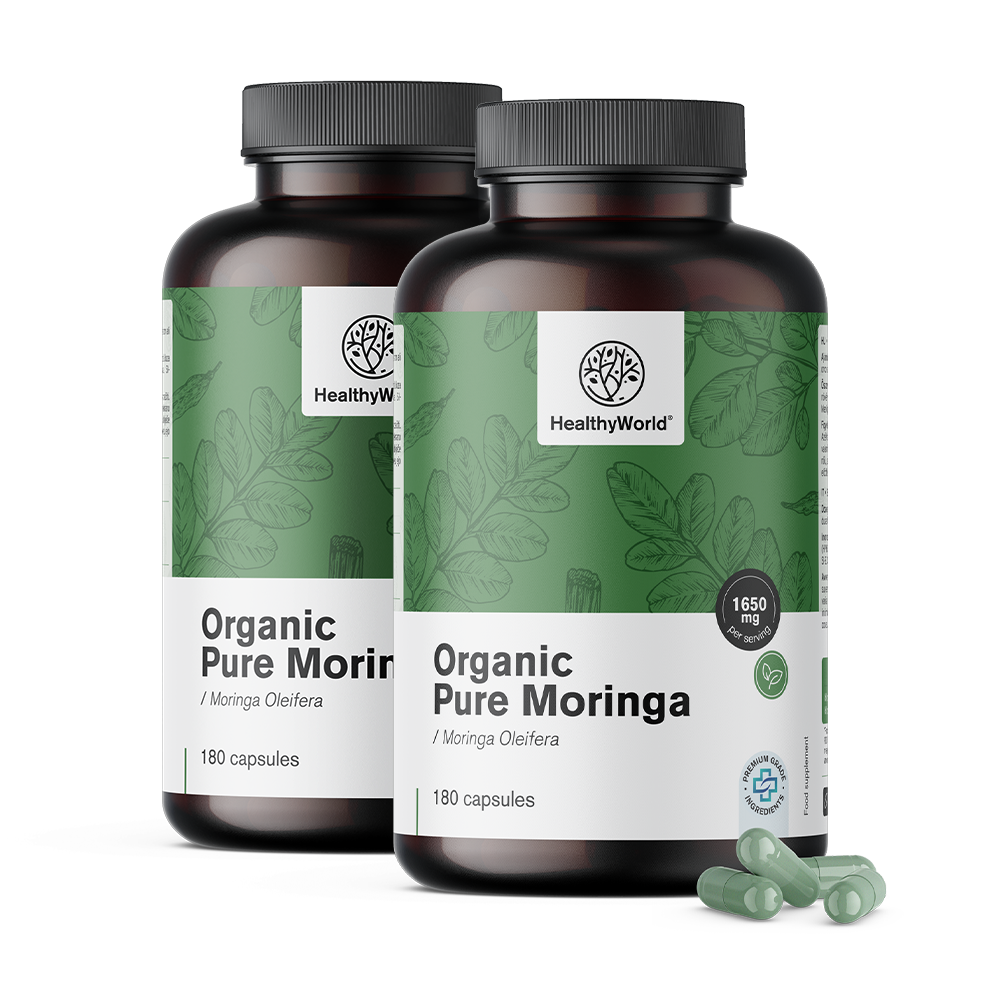 BIO Moringa σε κάψουλες 1650 mg